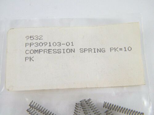 SIEMENS (18) PP309103-01 COMPRESSION SPRINGS, 309103, 9532, NEW, 18 SPRINGS