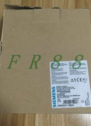 ONE NEW Siemens soft starter 3RW3037-1BB04