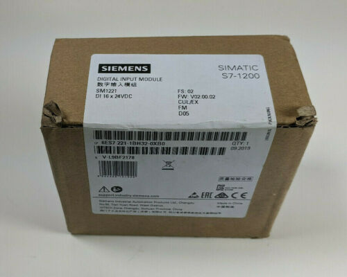 Siemens SM1221 Simatic Digital Input Module 6ES7 221-1BH32-0XB0