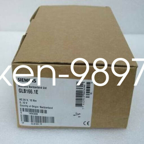1PC NEW SIEMENS Electric Damper Actuator GLB166.1E 10Nm AC24V