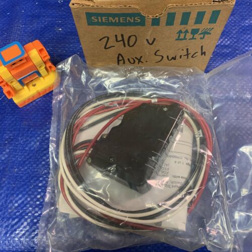 Siemens A02FD62 MCCB 2 Auxiliary Switches