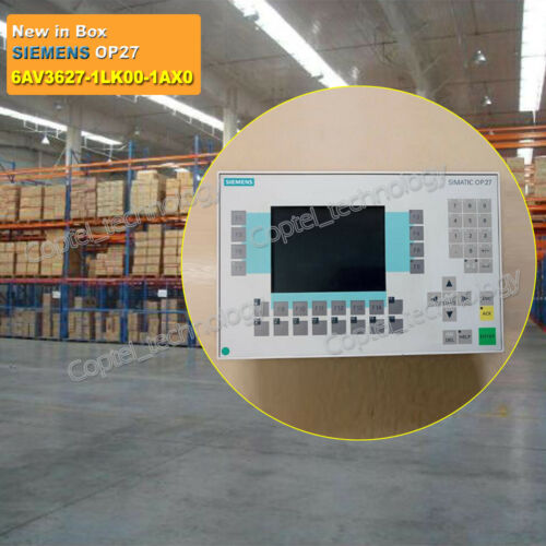 1PC New in Box for SIEMENS OPERATOR PANEL OP27 COLOR OP27 6AV3627-1LK00-1AX0
