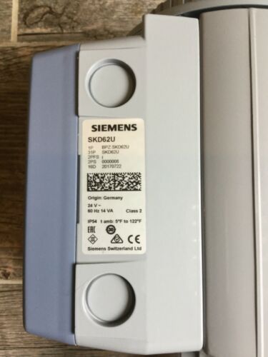 Siemens 274-03076 Valve/Actuator Assembly - NEW