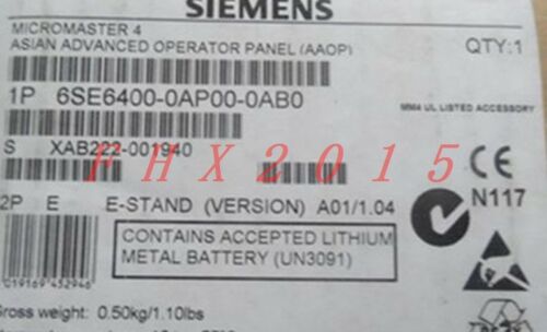 ONE NEW Siemens 6SE6400-0AP00-0AB0