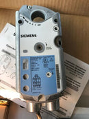 New Siemens GMA161. 1U Open Air Actuator SR 24V, 62 In. Lb, 0-10