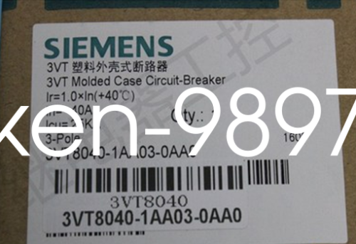 1PC New SIEMENS 3VT8040-1AA03-0AA0 Molded Case Circuit Breakers