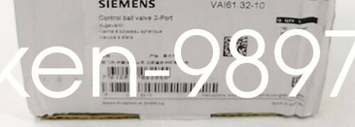 1PC New SIEMENS Control ball Value 2-Port VAI61.32-10 DN32