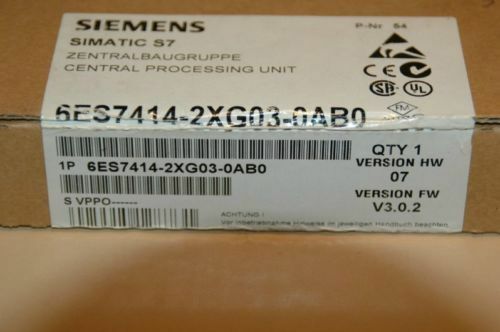 1PC NEW IN BOX Siemens 414-2XG03-0AB0 6ES7414-2XG03-0AB0