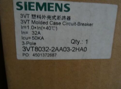 1PC Brand NEW IN BOX SIEMENS breaker 3VT8032-2AA03-2HA0 #RS8