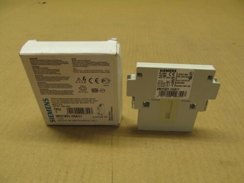 1 NIB SIEMENS 3RH1921-1KA11 3RH19211KA11 AUXILIARY SIDE 2ND S3 1NO 1NC
