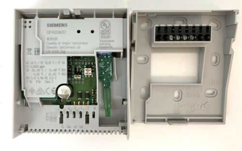 Siemens QPA2060D SENSOR CO2 & TEMP ROOM 0-10V DISPLAY New In Box