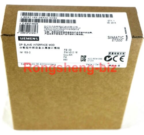 1PC SIEMENS Brand NEW 6ES7153-2BA02-0XB0 6ES7 153-2BA02-0XB0 PLC