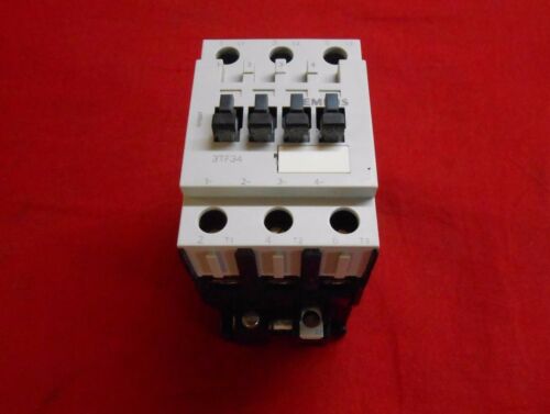 SIEMENS 3TF3400-0AK6 CONTACTOR 120VAC COIL