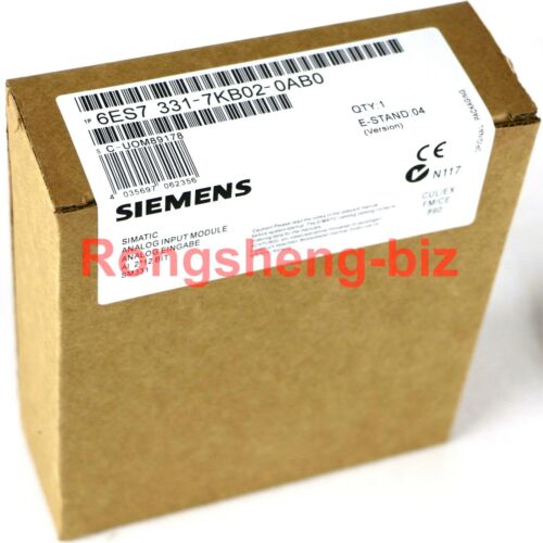 1PC NEW IN BOX SIEMENS 6ES7331-7KB02-0AB0 6ES7 331-7KB02-0AB0