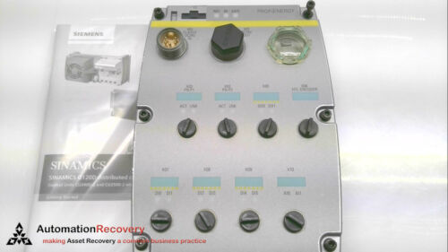 SIEMENS 6SL3 544-0FB21-1FAO SINAMICS G120D CONTROL UNIT, NEW