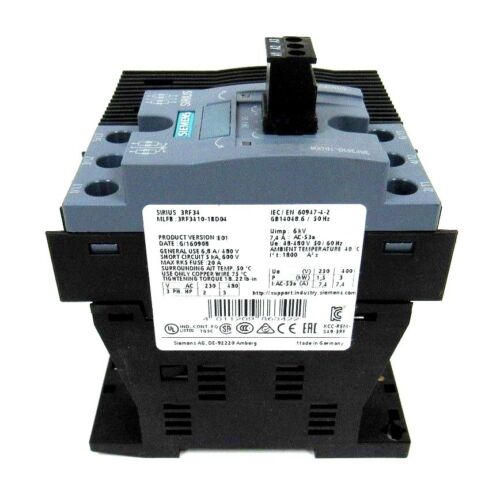 NEW SIEMENS 3RF3410-1BD04 CONTACTOR 3RF34101BD04