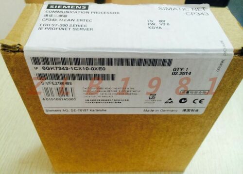 ONE NEW- Siemens S7-300PLC CP343-1 6GK7343-1CX10-0XE0