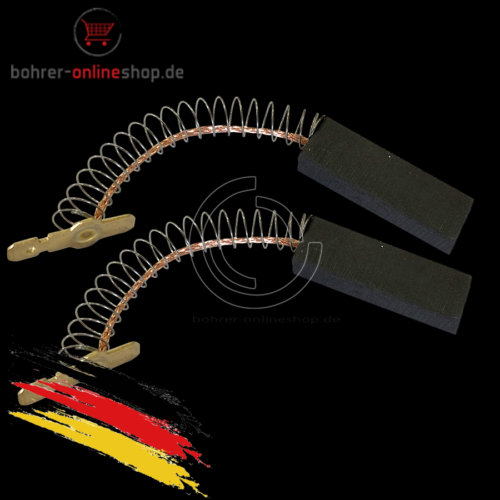 2x carbon brushes for washing machine Bosch Siemens AEG (154740 R)