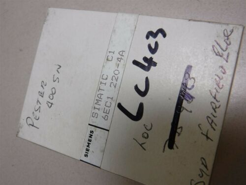 Brand New Siemens Simatic C1 6EC1 220 4A P8