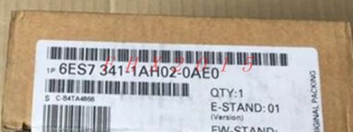 ONE NEW Siemens 6ES7341-1AH02-0AE0