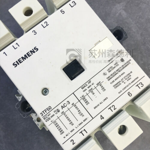 NIB SIEMENS 3TF50 44-0AP0 PROTECTIVE 3TF50440AP0 55kw contactor
