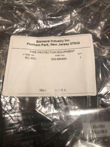 Siemens Pyrotronics RC-30U Confirmation Module for System 3 Brand New!