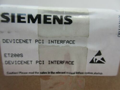 *NEW* SIEMENS CONFIGCARDPCI DEVICENET PCI INTERFACE *60 DAY WARRANTY*