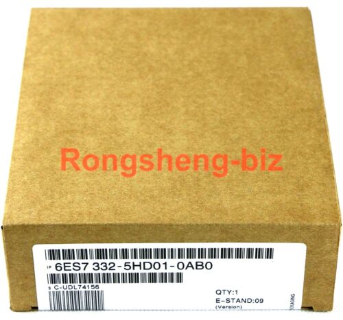 ONE Siemens 6ES7332-5HD01-0AB0 6ES7 332-5HD01-0AB0 SM 332 Output NEW IN BOX