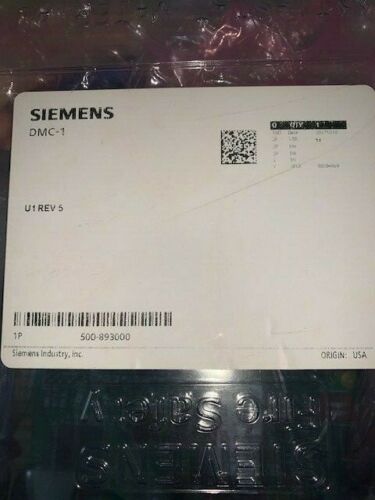 NEW SIEMENS DMC-1 DIGITAL MESSAGE CARD VERSION 5 (FREE SHIP, 1 YR. PROT. PLAN)