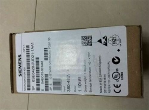 1Pc New Siemens 6SE6420-2UD21-1AA1 ci