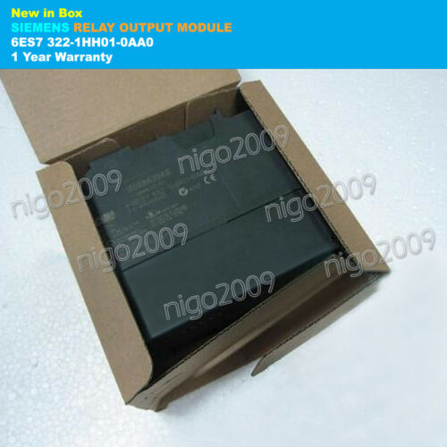 SIEMENS SIMATIC S7-300 Relay Output Module 6ES7322-1HH01-0AA0 New in Box