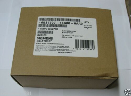 1pcs Siemens Power Supply 6ES7307-1EA00-0AA0 6ES7 307-1EA00-0AA0 5A NEW i