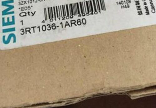 1PC Brand New IN BOX SIEMENS 3RT1036-1AR60