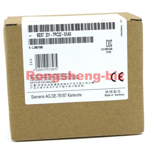 1PC Brand New Siemens PLC EM231 6ES7 231-7PC22-0XA0 6ES7231-7PC22-0XA0