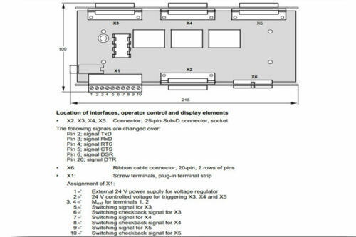 SIEMENS 6FC9 310-1MB00 KEYBOARD CHANGEOVER SWITCH - FREE SHIPPING WORLDWIDE -