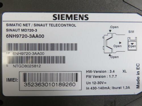 NEW SIEMENS SINAUT MD720-3 6NH9720-3AA00 NIB