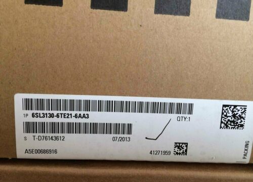 1PC Siemens 6SL3130-6TE21-6AA3 New In Box 6SL31306TE216AA3 Expedited Shipping