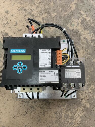 Siemens Elevator Starter AC Semiconductor Motor Starter 80Amps 60/75HP 110/120VA