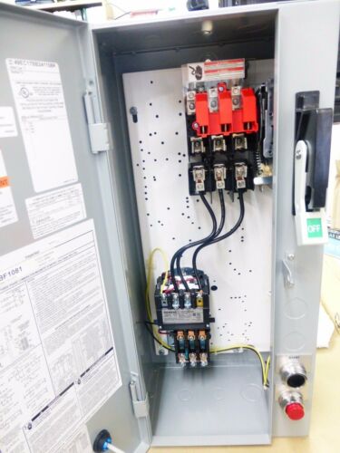 Siemens Fusible Combination FVNR Starter, 17CP92BF1081, NEMA Size 0