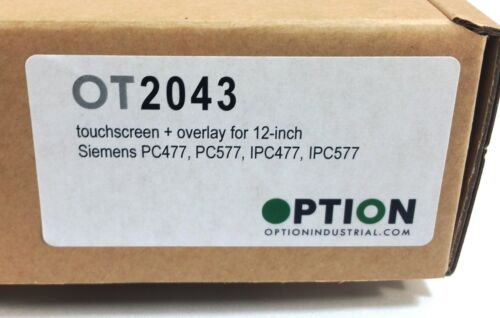 Siemens PC577-12 TOUCHSCREEN OVERLAY PC577B-12 NEW 6AV7830-0BA10 (2-day ship)
