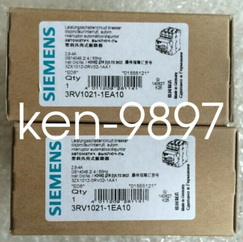 One New Siemens 3RV1021-1EA10 Circuit Motor Breaker 1.5kW