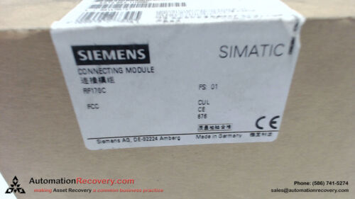 SIEMENS RF170C CONNECTION MODULE, NEW #131661