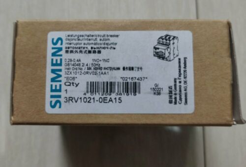 1PC New Siemens 3RV1021-0EA15 0.28-0.4A In Box One year warranty