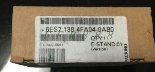 ONE NEW SIEMENS 6ES7 138-4FA04-0AB0 6ES7138-4FA04-0AB0