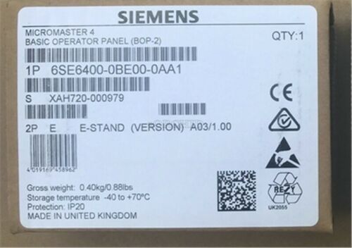 1Pc Siemens MM430 6SE6400-0BE00-0AA0 New hp