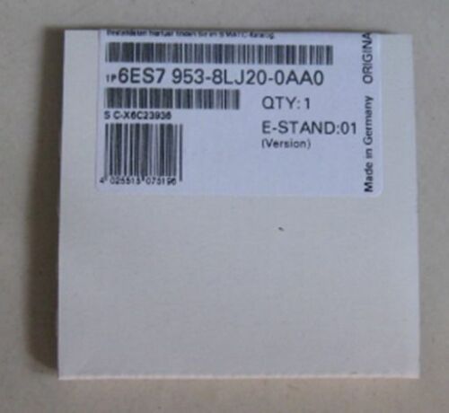 Brand New Siemens 6ES7 953-8LJ20-0AA0 Memory Card #RS8