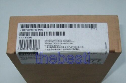 1 PC New Siemens 6ES7 322-5FF00-0AB0 6ES7322-5FF00-0AB0 Digital Module In Box