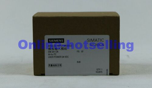 New Siemens plc EM231 6ES7 6ES7231-7pd22-0xa8