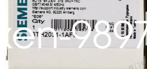1PC NEW SIEMENS contact relay 3TH2031-1AF0 AC110V