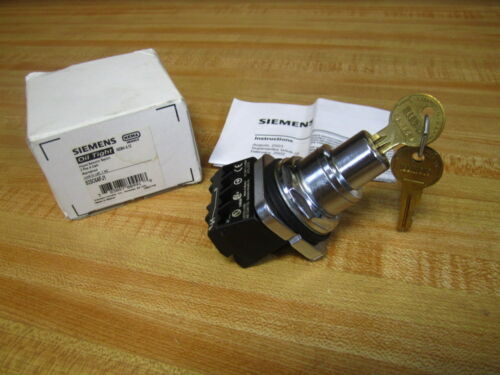 Siemens 52SC6AFJ1 Keyed Selector Switch